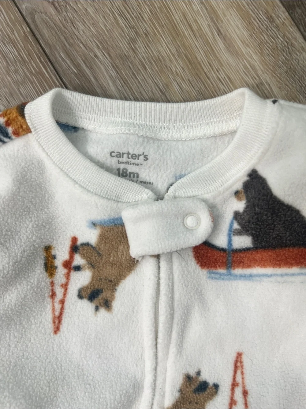 Carter’s fleece footie sleeper